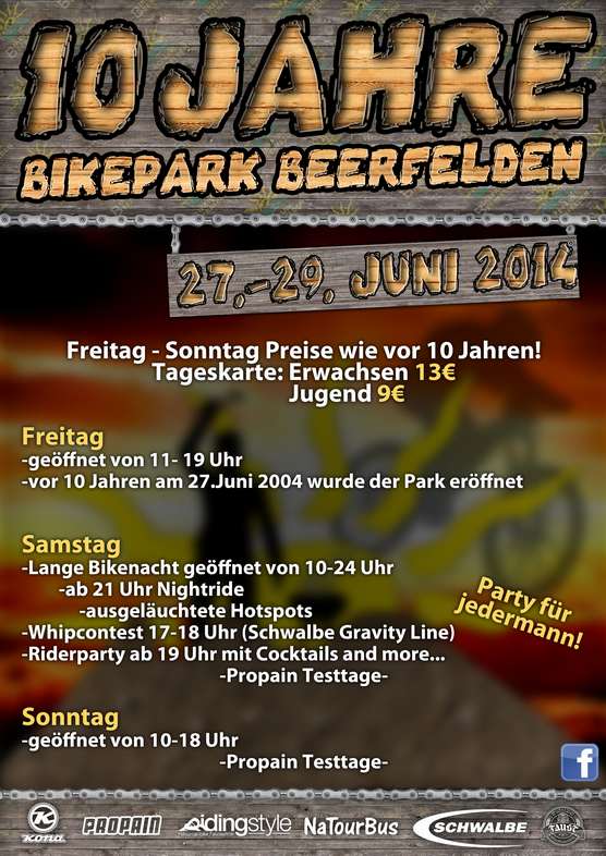 Event im Bikepark Beerfelden
