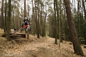 Roadgap im Bikepark Beerfelden