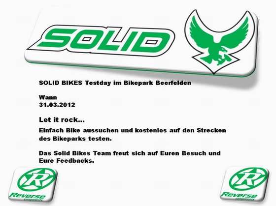 Solid bikes Test Day im Bikepark Beerfelden